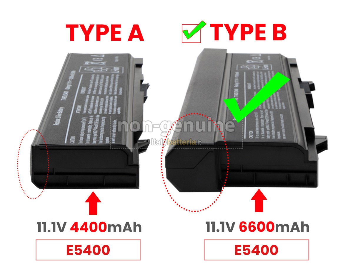 Batteria per Dell Latitude E5500