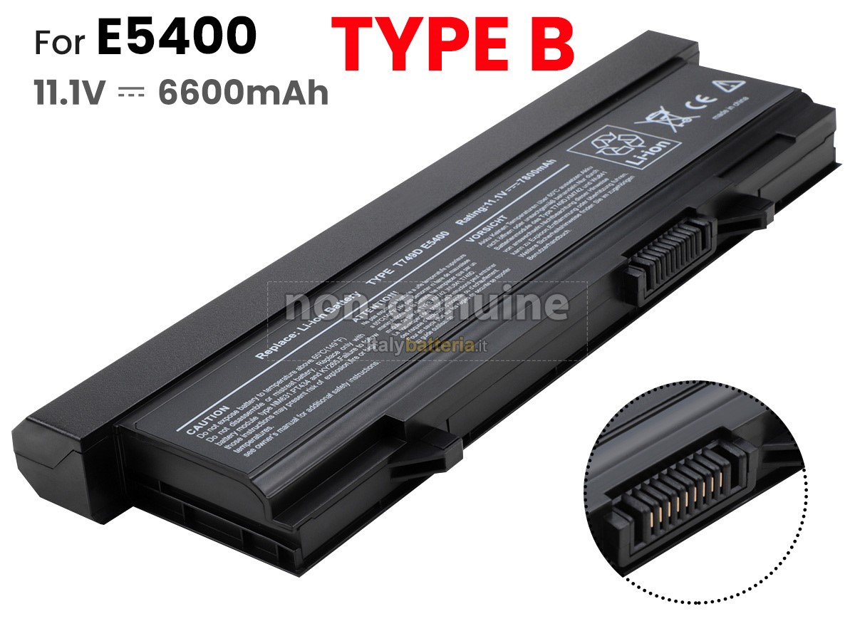 Batteria per Dell Latitude E5500