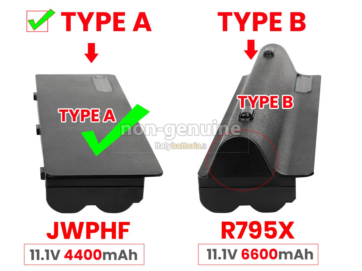 Batteria per Dell P12G