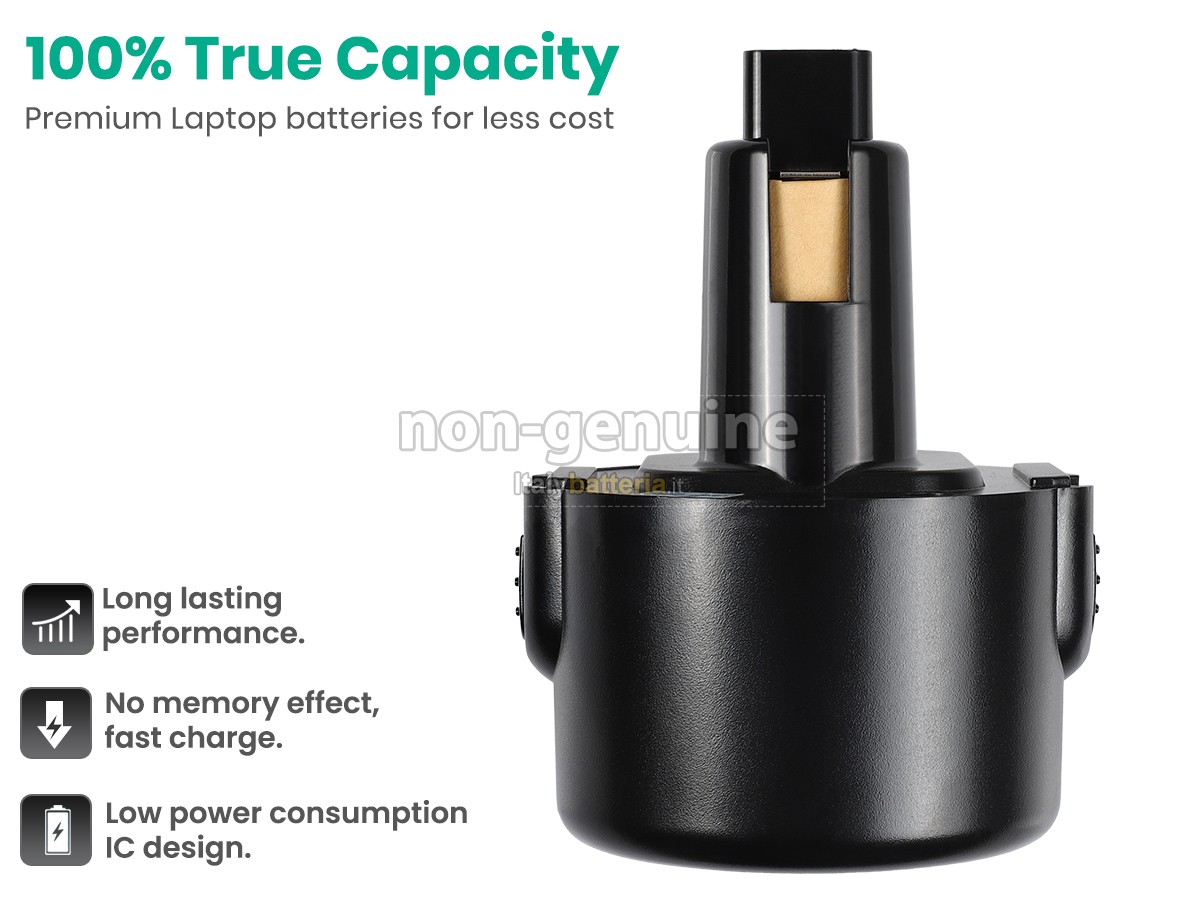 Batteria per DeWALT DE9062