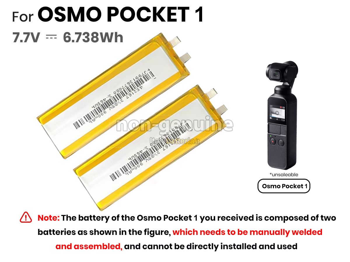 Batteria per DJI OSMO POCKET