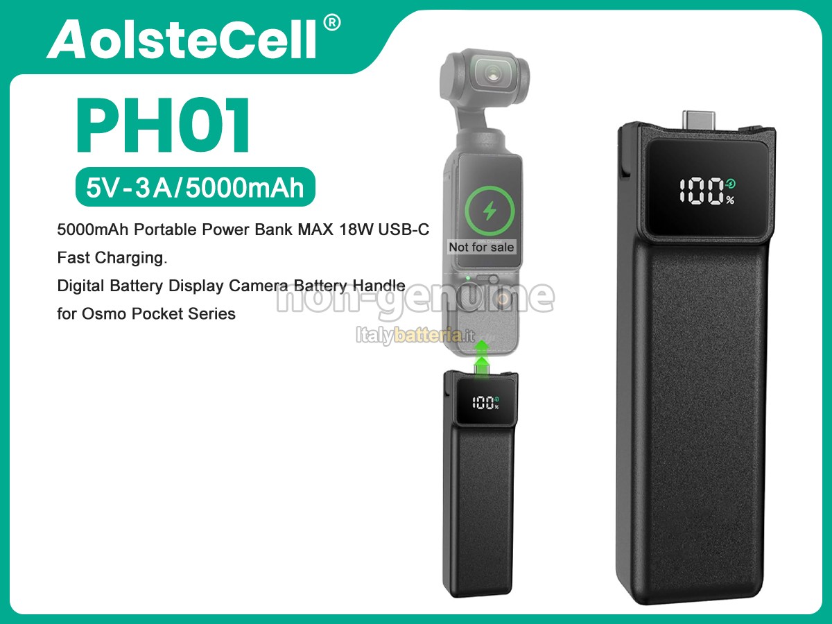 Batteria DJI OSMO POCKET 4P