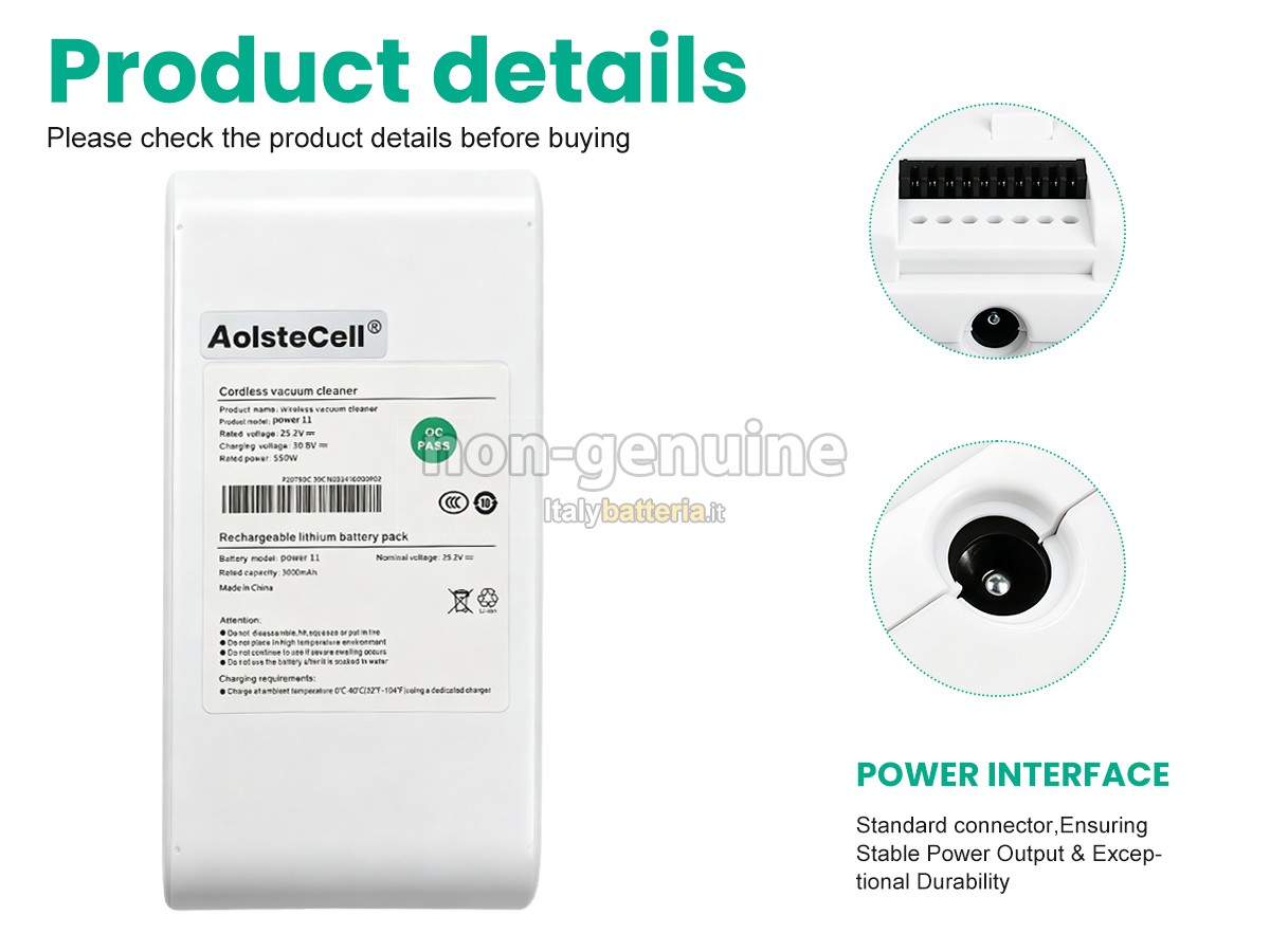 Batteria per Dreame POWER 11