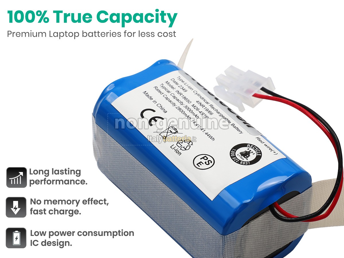 Batteria per Ecovacs V780
