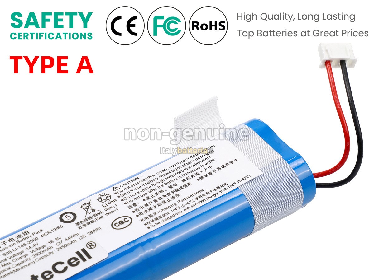 Batteria per Ecovacs DJ35