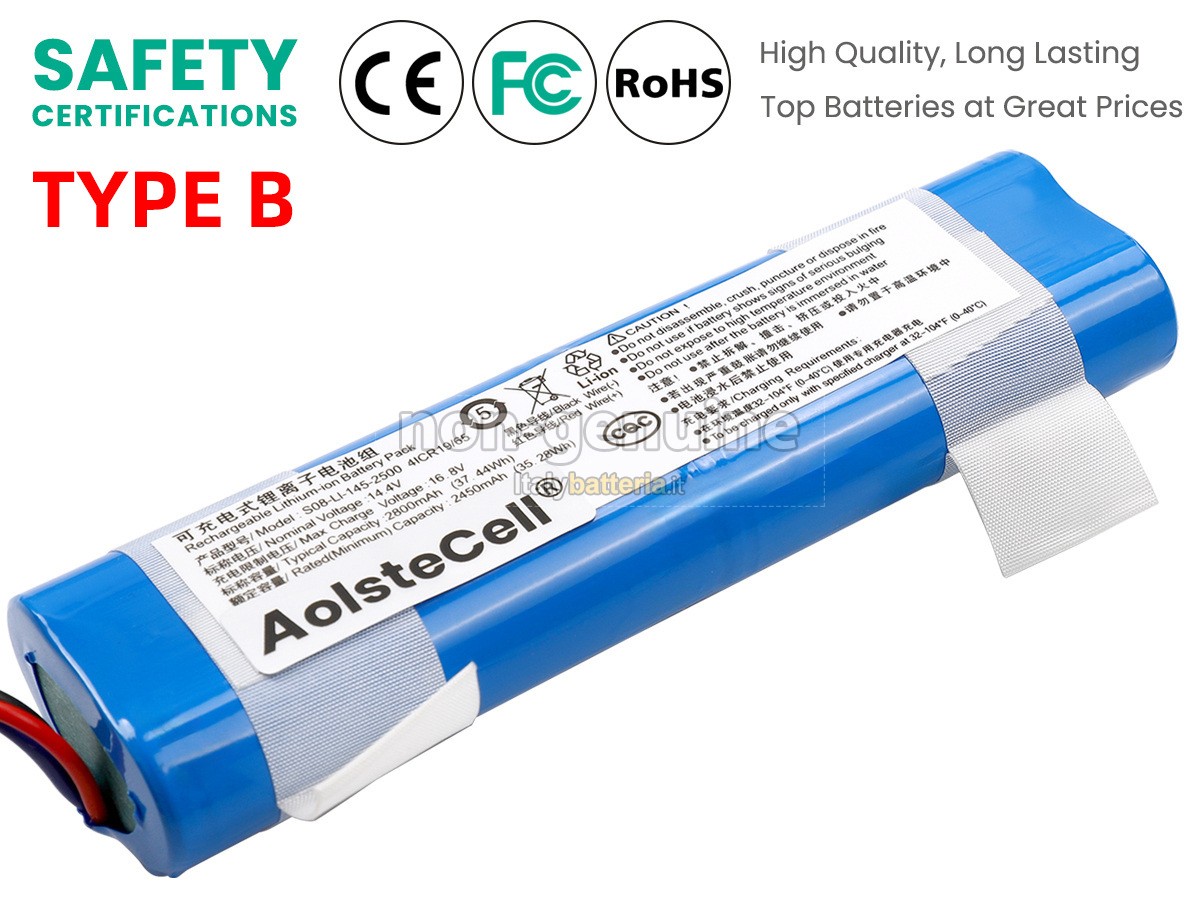 Batteria per Ecovacs DJ35