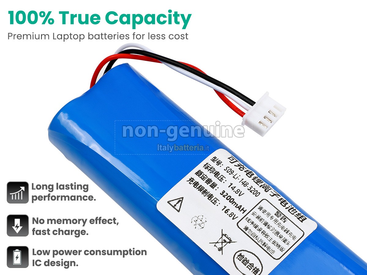 Batteria per Ecovacs DEEBOT OZMO 900