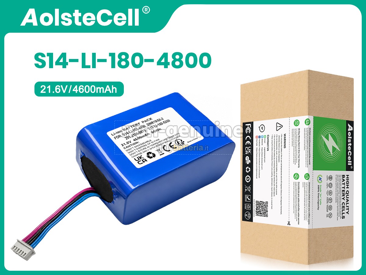 Batteria Ecovacs S18-LI-180-5200
