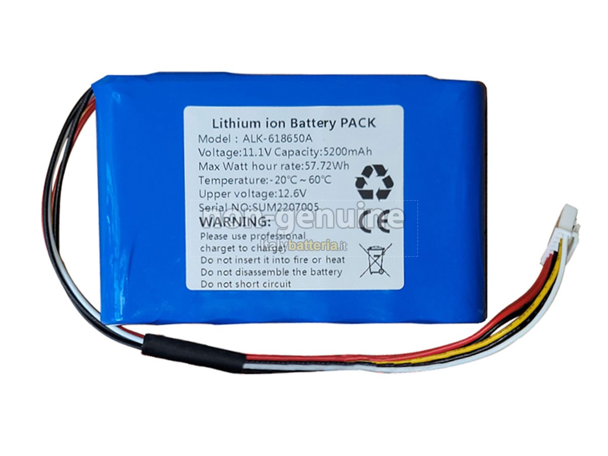 Batteria per Eloik ALK-618650A