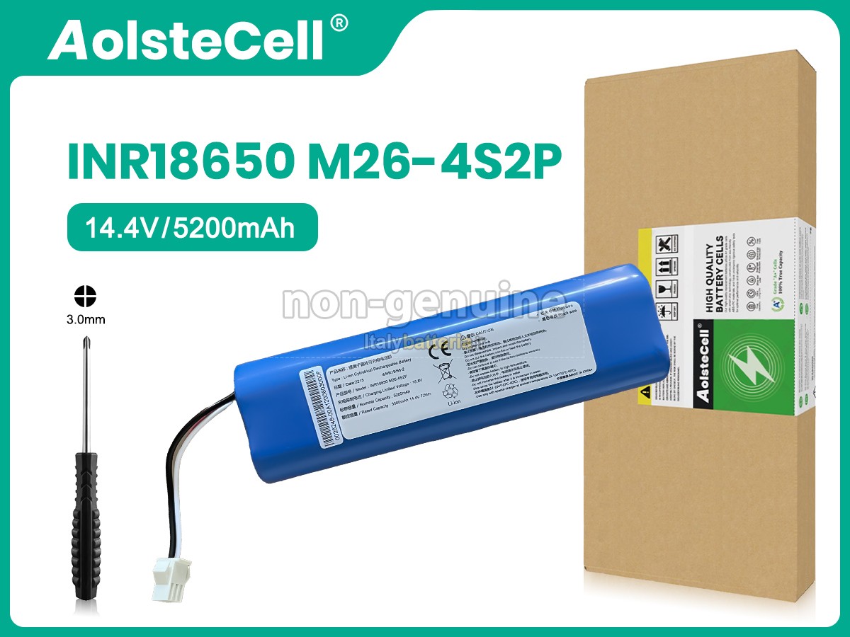 Batteria per Eufy INR18650M26-4S2P