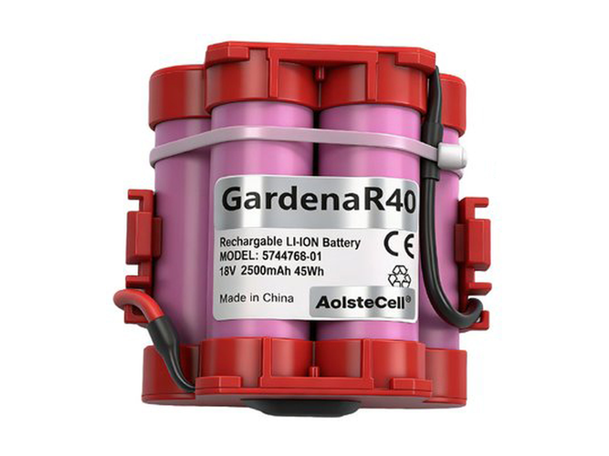 Gardena R45Li 2017 batteria