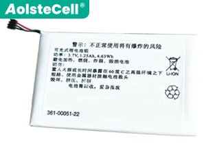 Garmin 361-00051-22 batteria