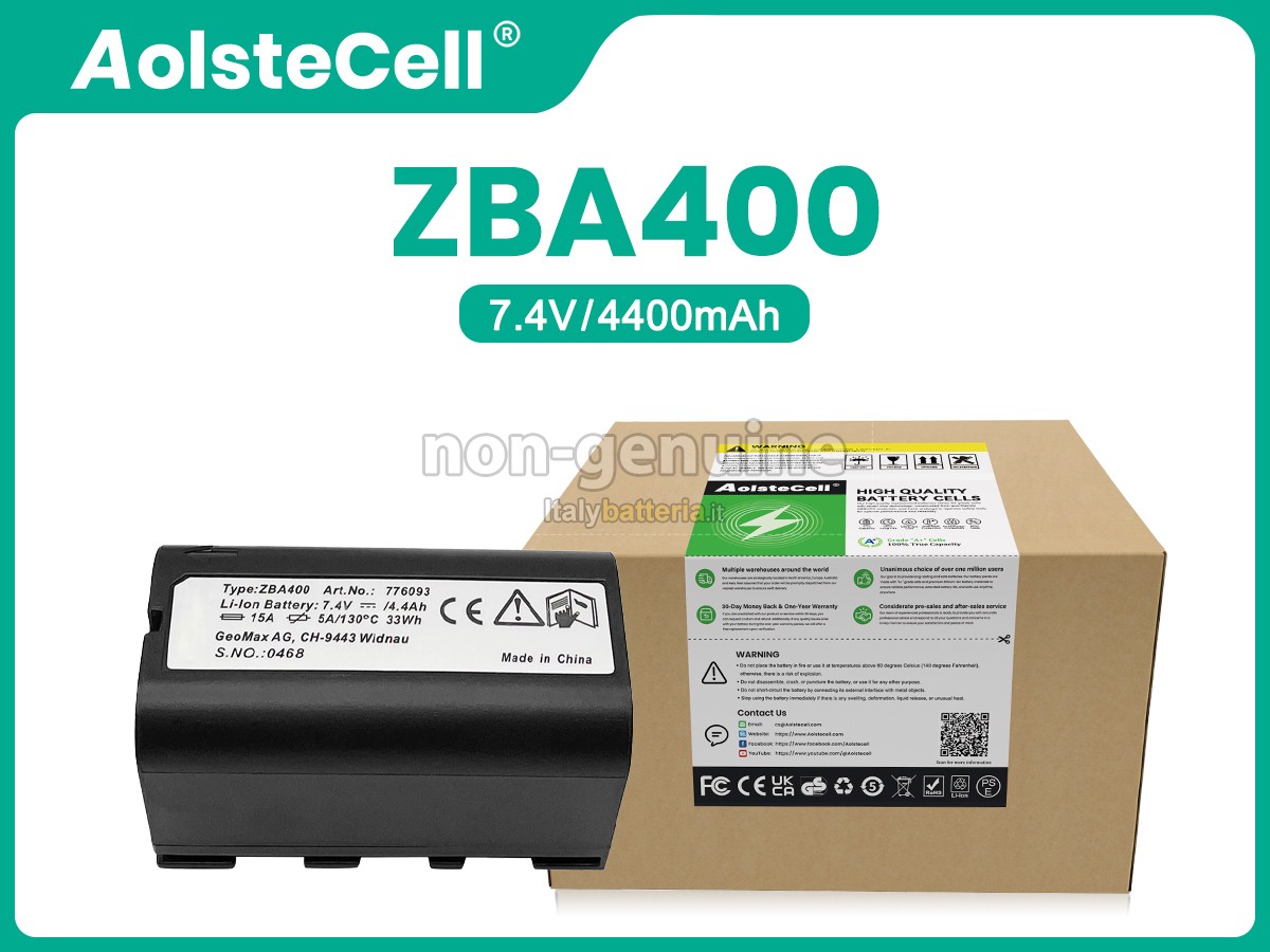 Batteria per Geomax ZBA400