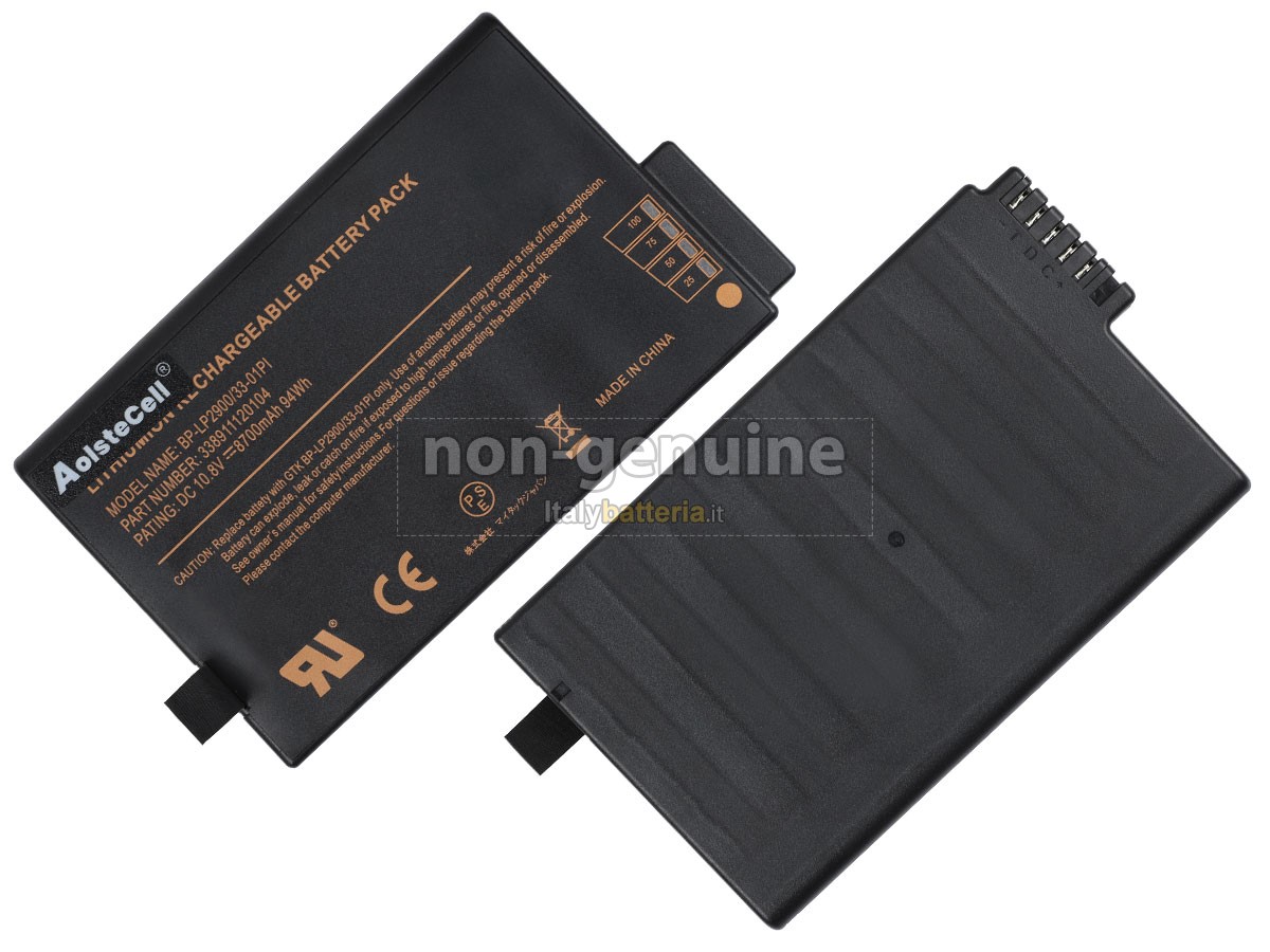 Batteria per portatile Getac 338911120104