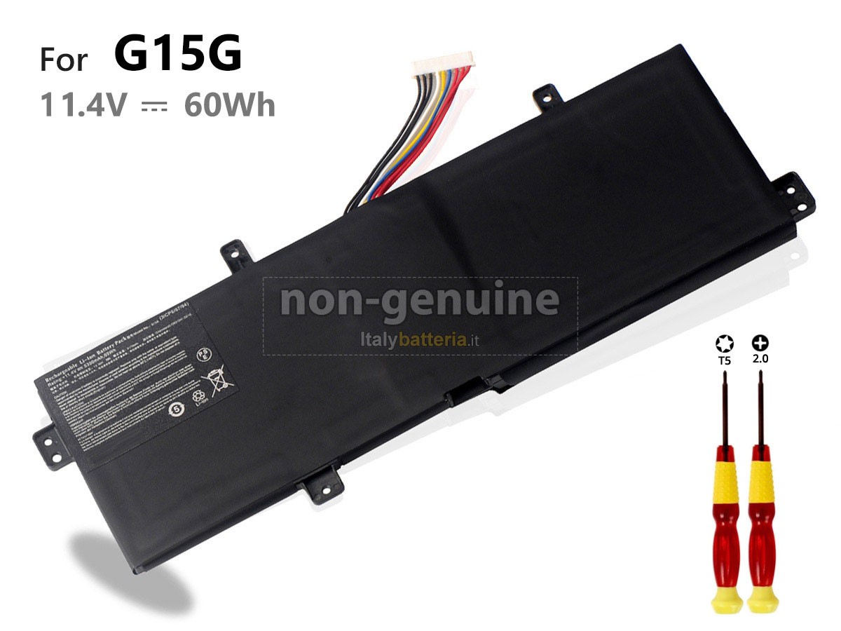 Batteria per portatile Gigabyte G15G
