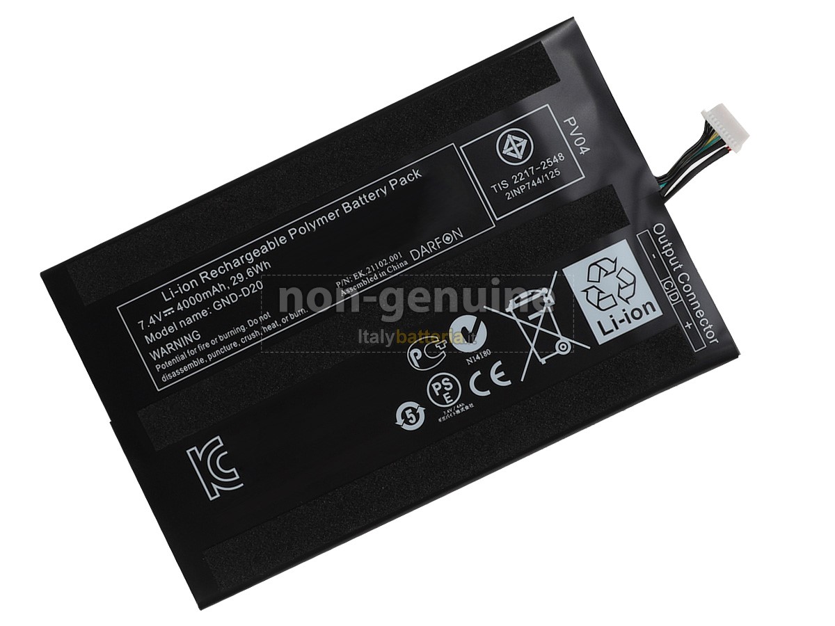 Batteria per portatile Gigabyte GND-D20