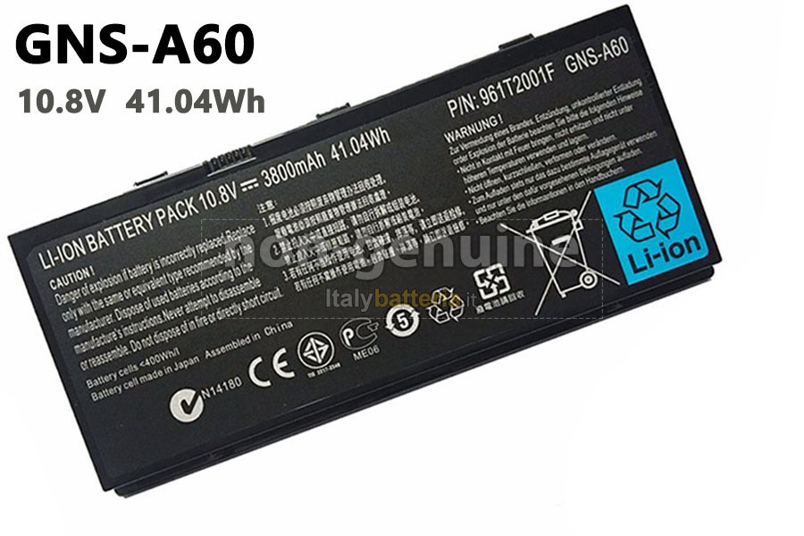 Batteria per portatile Gigabyte GNS-A60