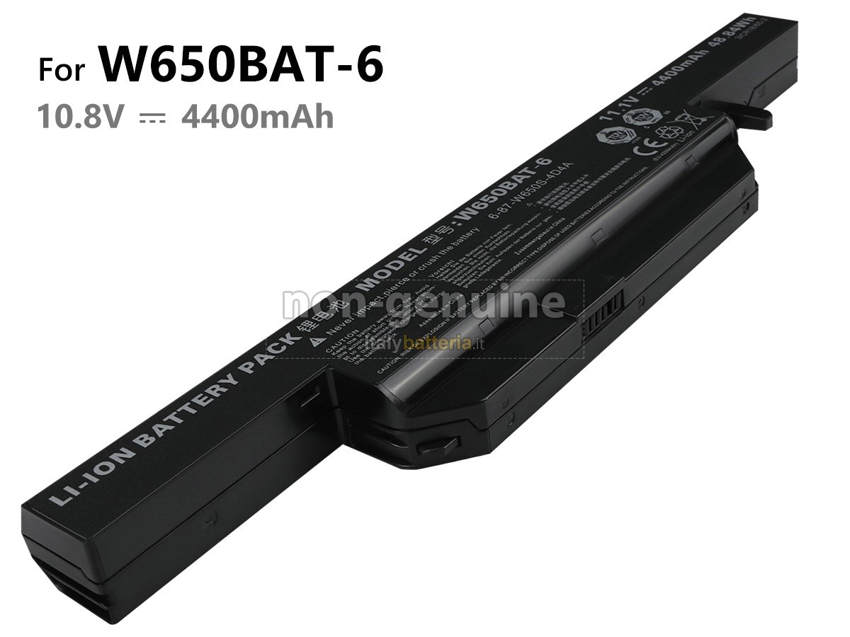 Batteria per portatile Gigabyte Q2756F V2