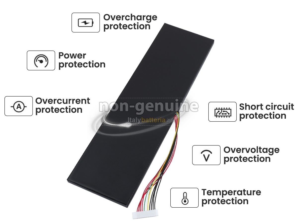 Batteria per portatile Gigabyte AERO 15 OLED XA