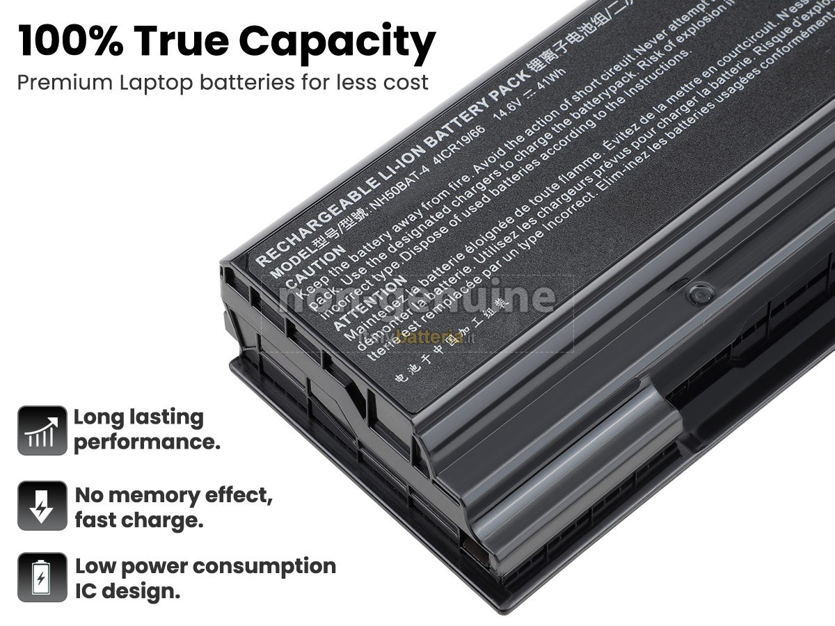 Batteria per Gigabyte AORUS 7 NA
