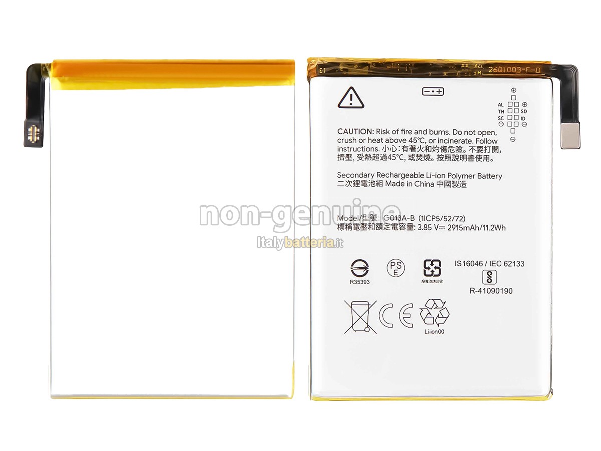 Batteria Google PIXEL 3