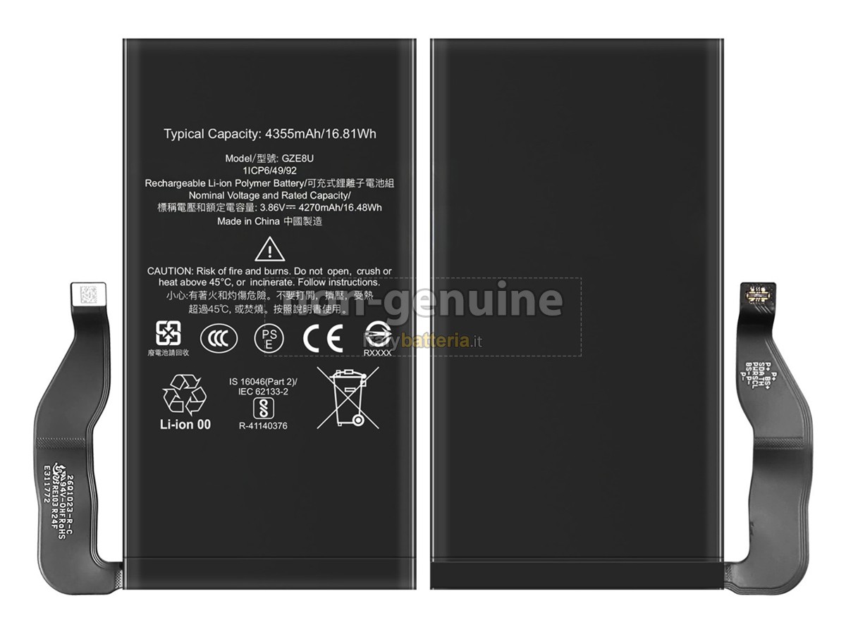 Batteria Google PIXEL 7