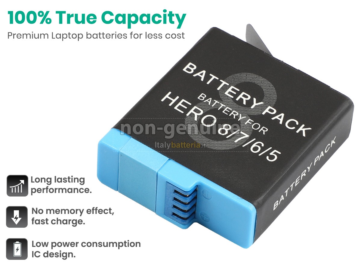 Batteria per GoPro AHDBT-801
