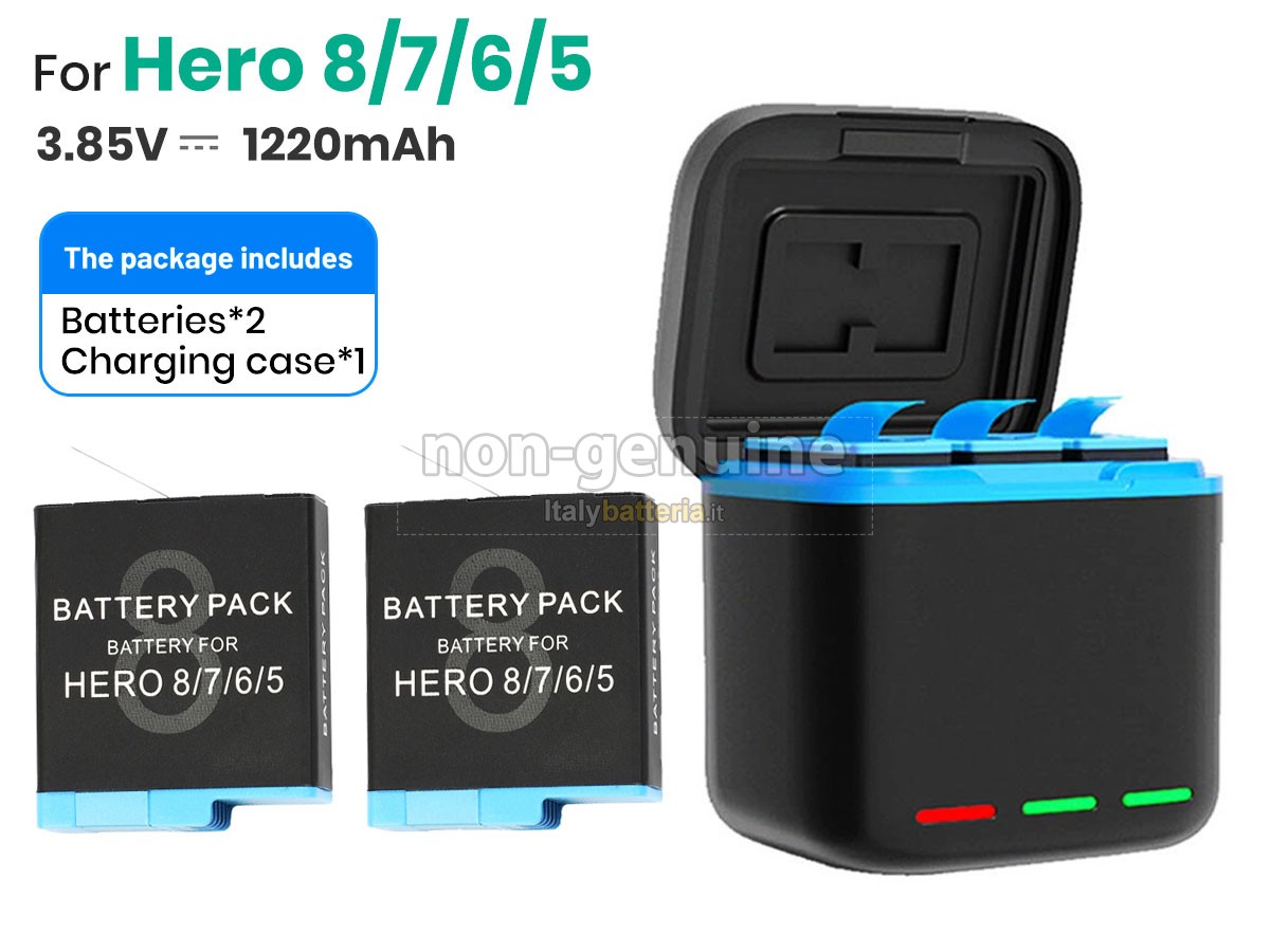 Batteria per GoPro AHDBT-801