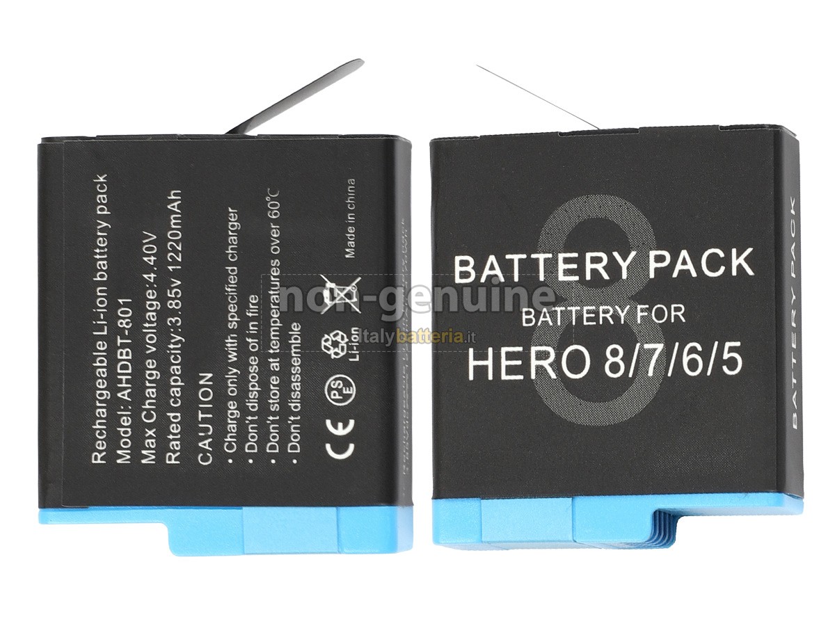 Batteria per GoPro AHDBT-801