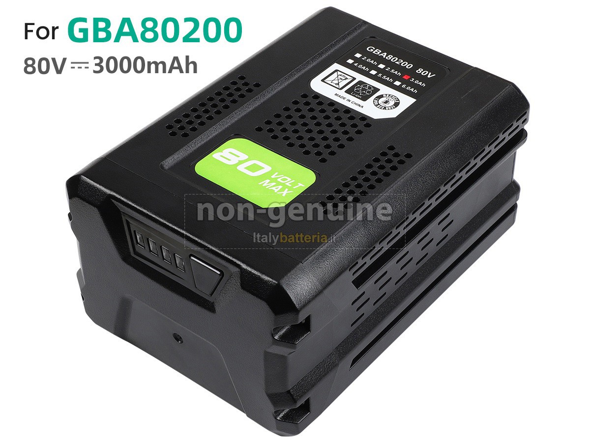 Batteria per Greenworks GBA80200