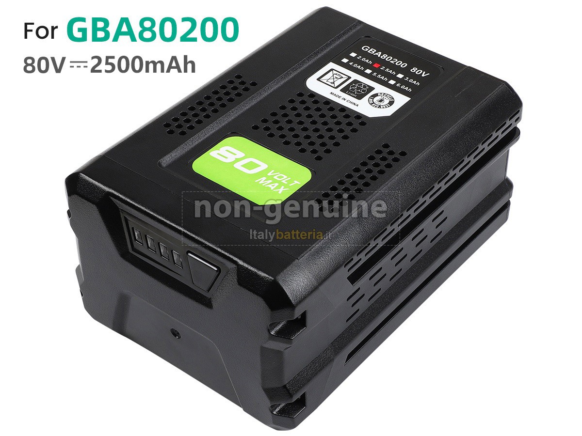 Batteria per Greenworks GBA80200