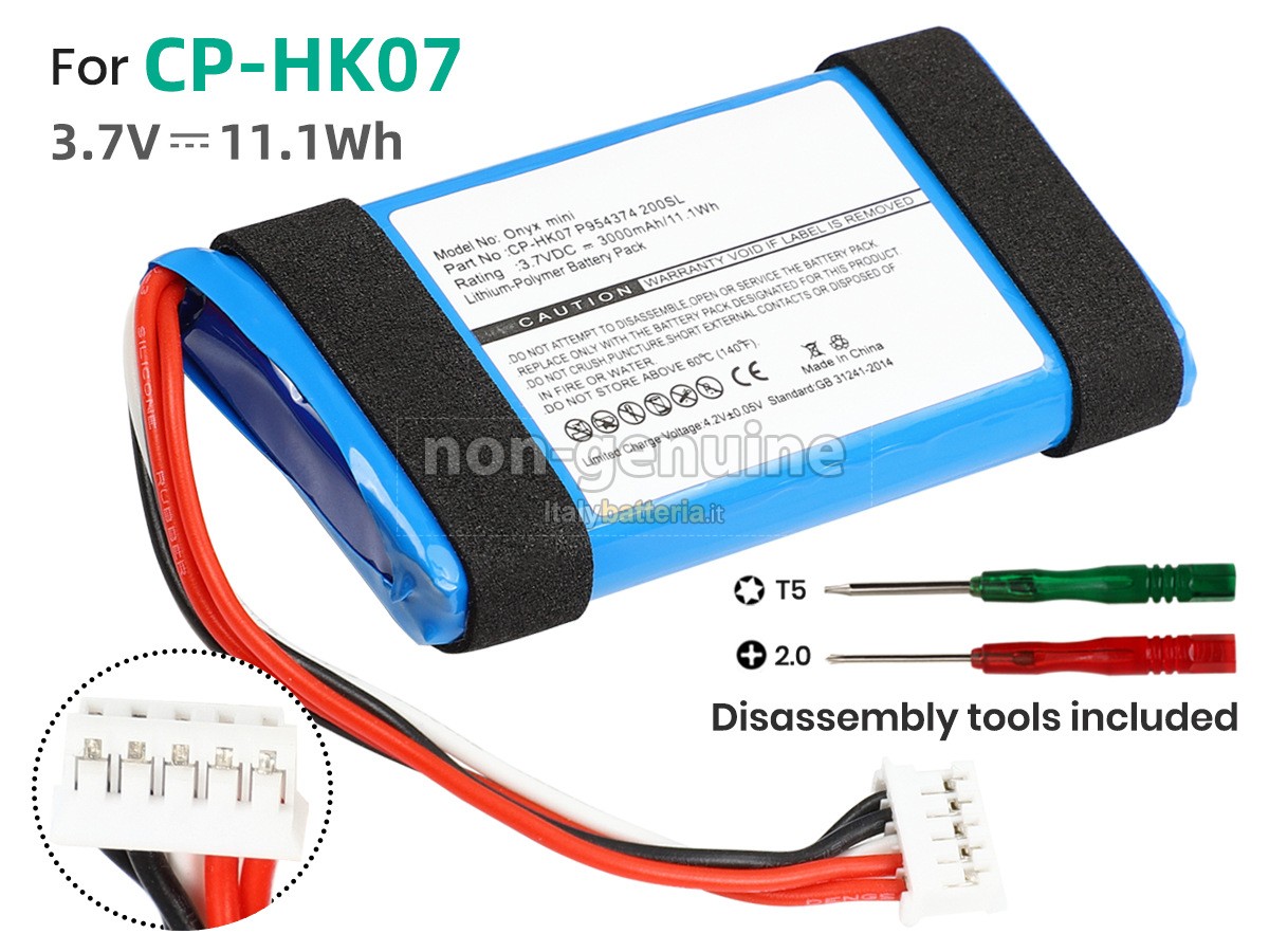 Batteria per Harman Kardon CP-HK07