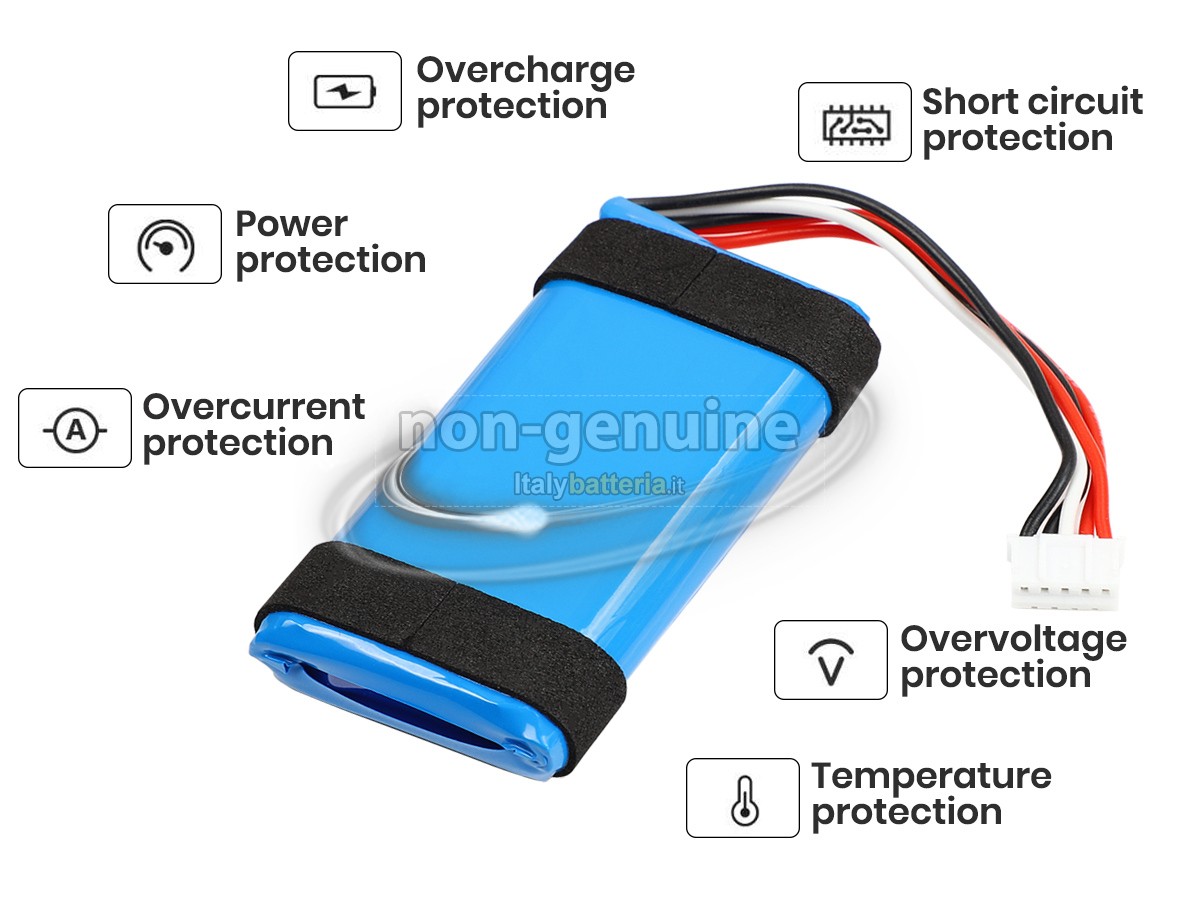 Batteria per Harman Kardon CP-HK07