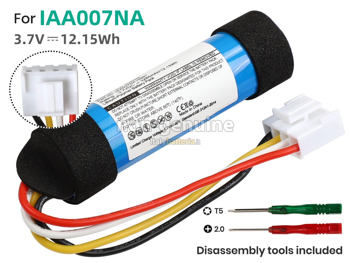 Batteria per Harman Kardon ID997