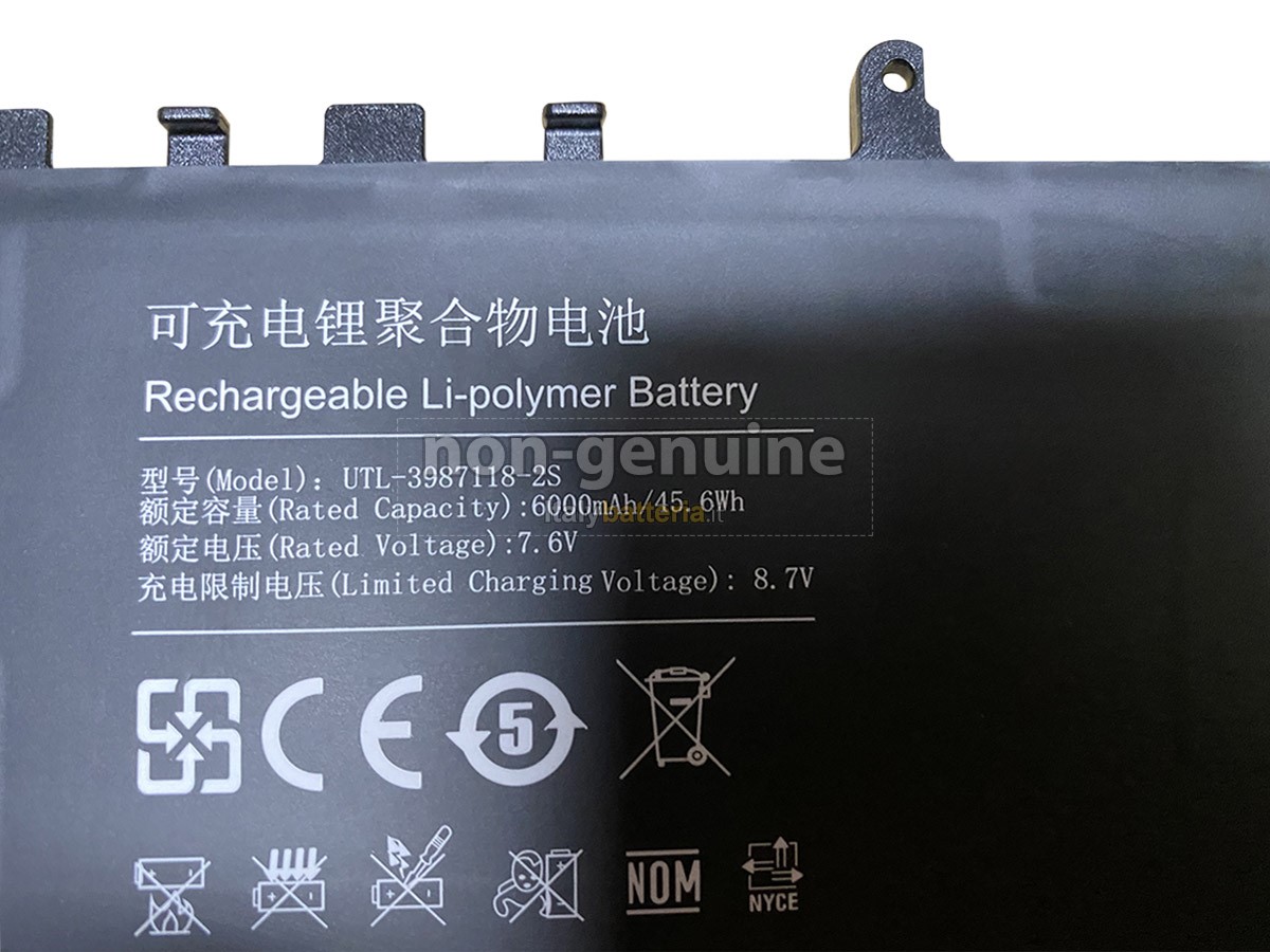 Batteria per portatile Hasee HKNS02