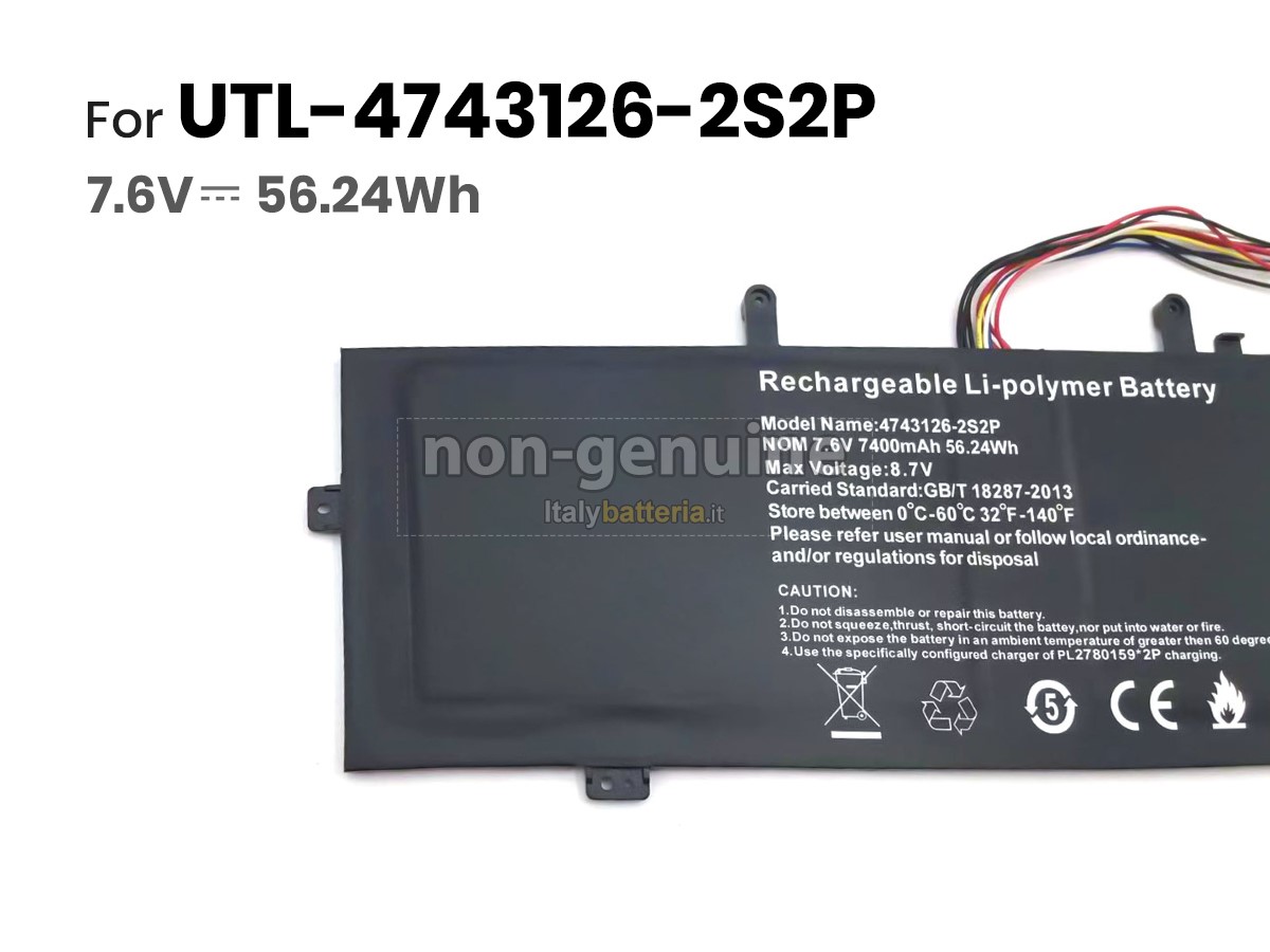 Batteria per portatile Hasee X55S1