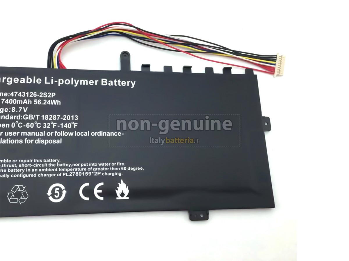 Batteria per portatile Hasee X55S1