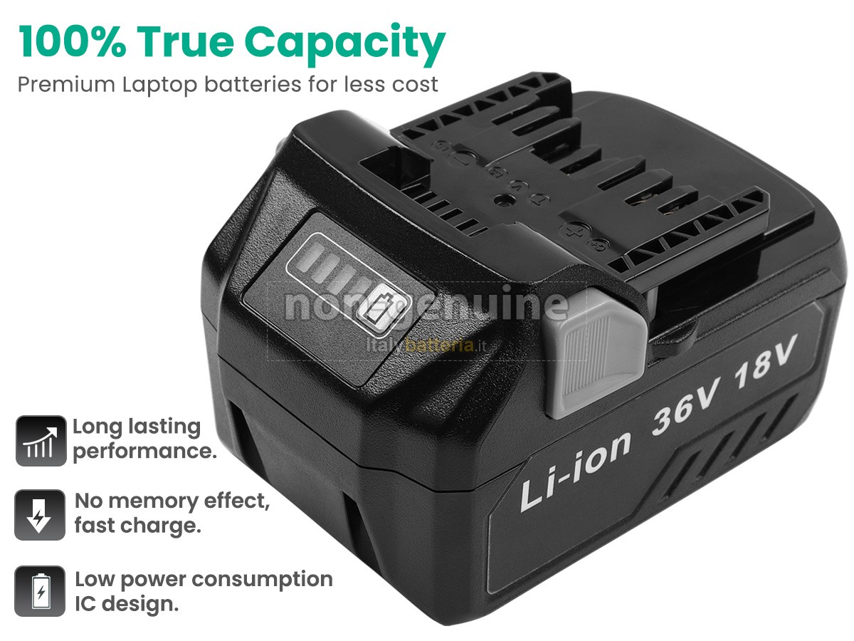 Batteria per Hitachi BSL36B18