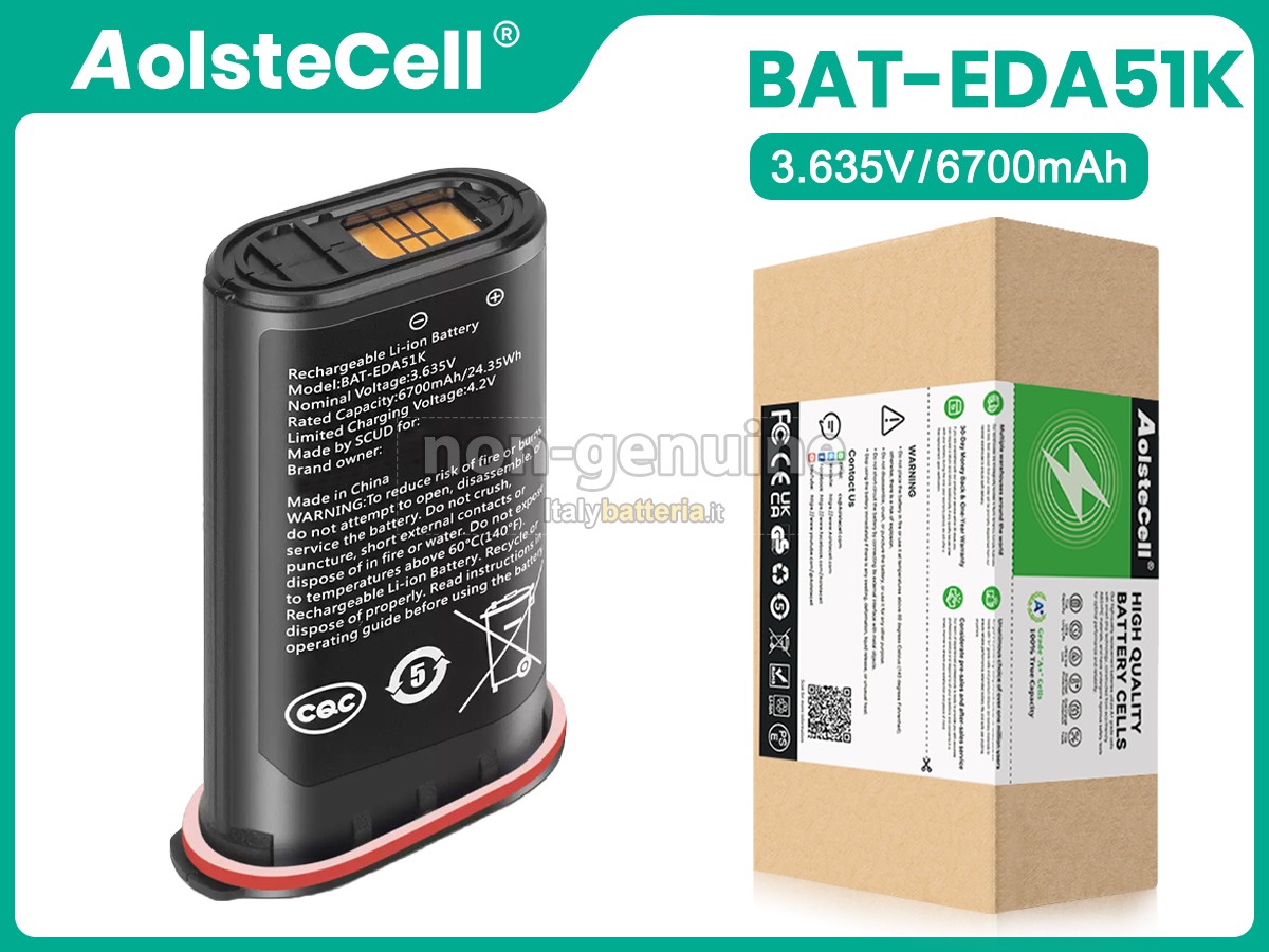 Batteria per Honeywell 50164695-001