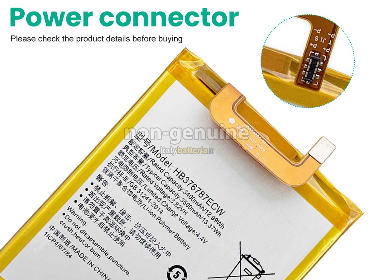 Batteria Honor V8