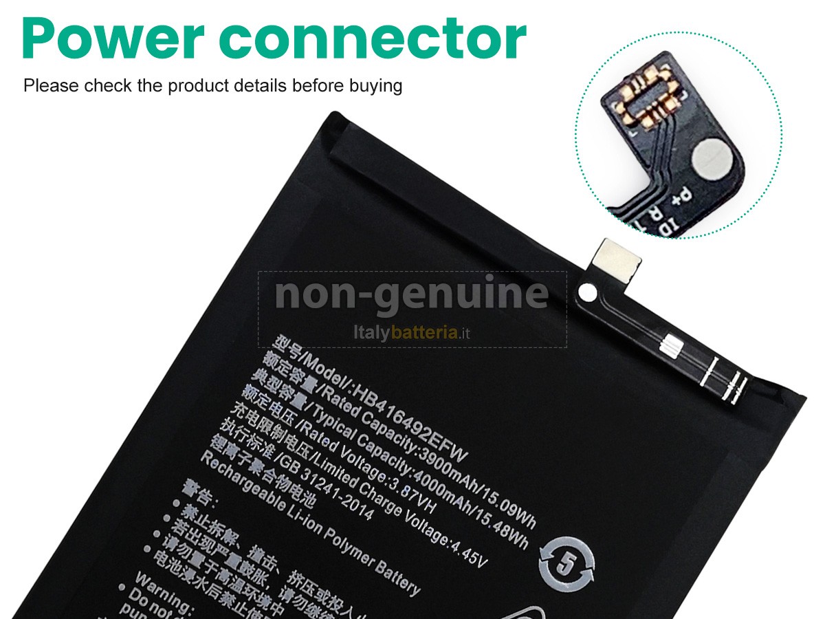 Batteria Honor HB416492EFW