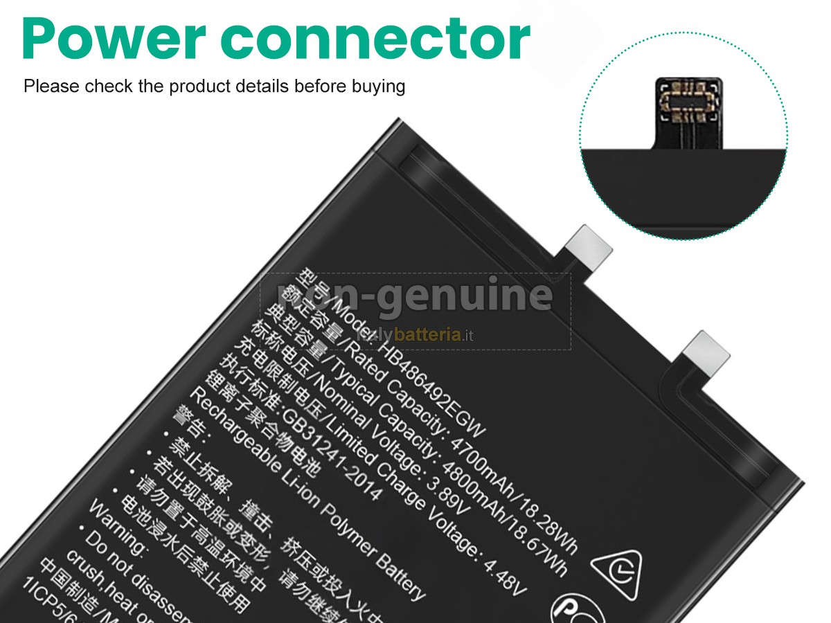 Batteria Honor 80 PRO ANP-AN00