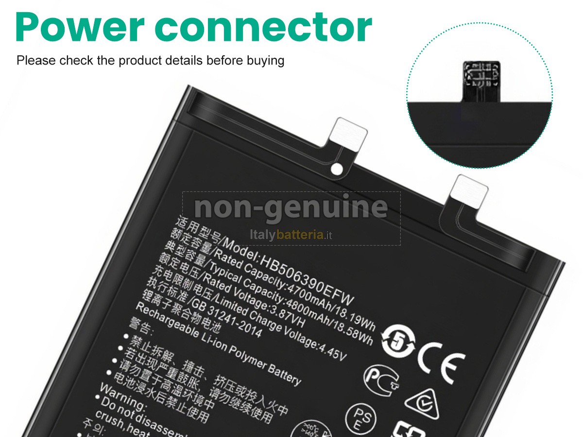 Batteria Honor HB506390EFW