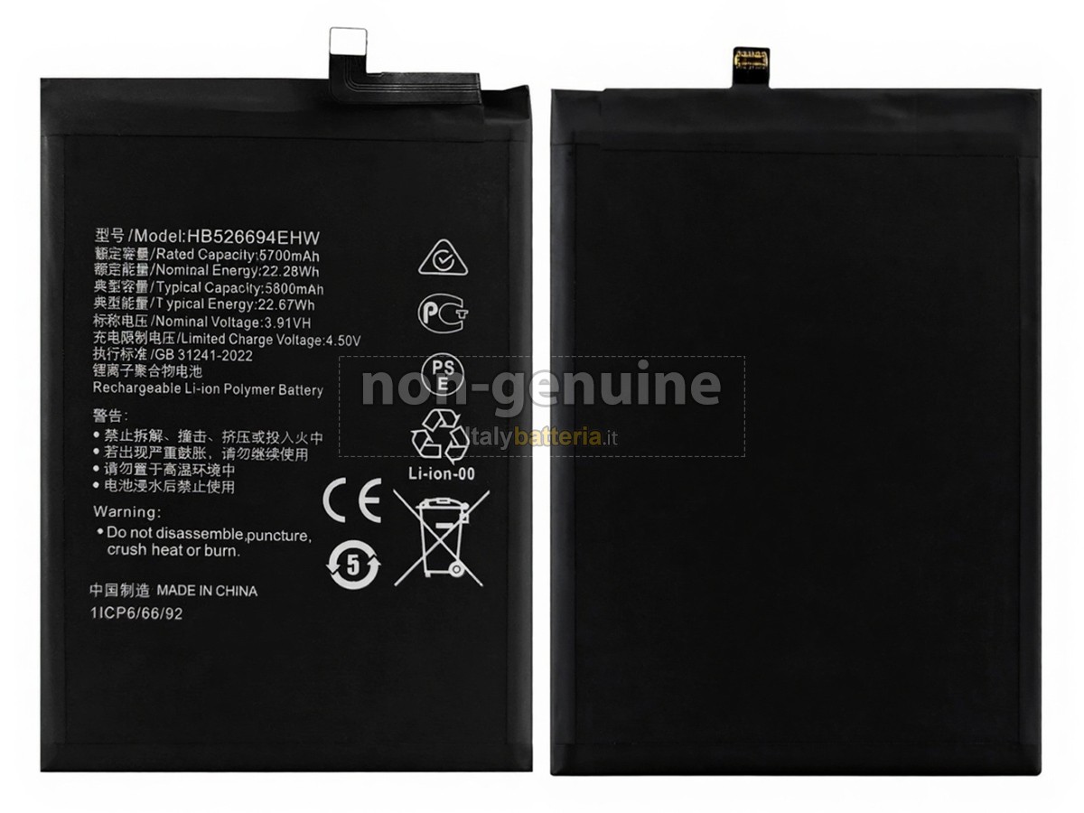 Batteria Honor X50
