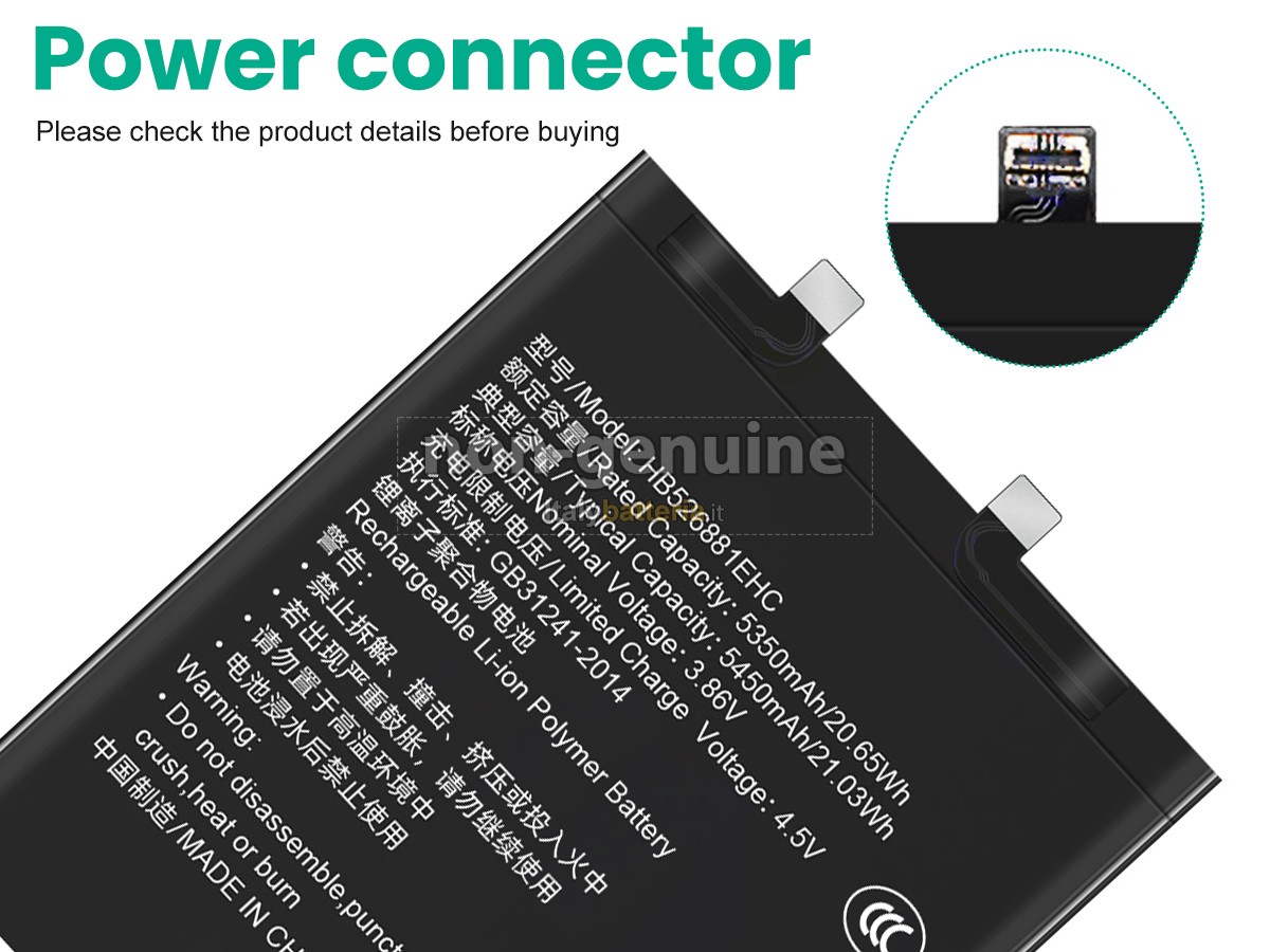 Batteria Honor MAGIC5 PRO