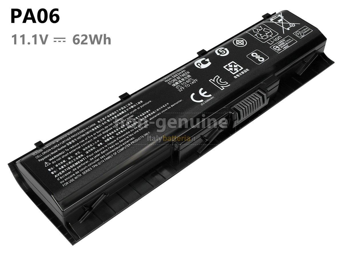 Batteria per portatile HP PA06