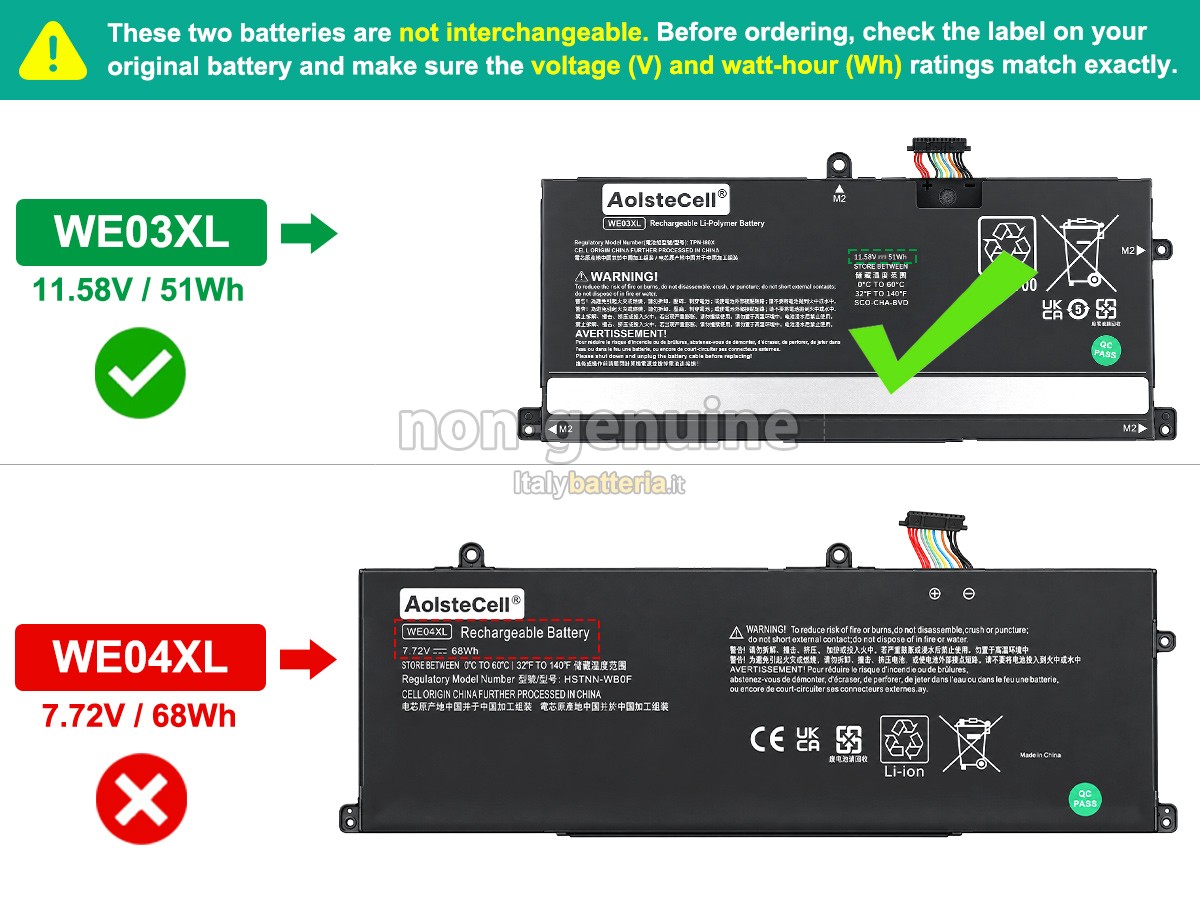 Batteria HP Pavilion Plus 14-EY0009AU