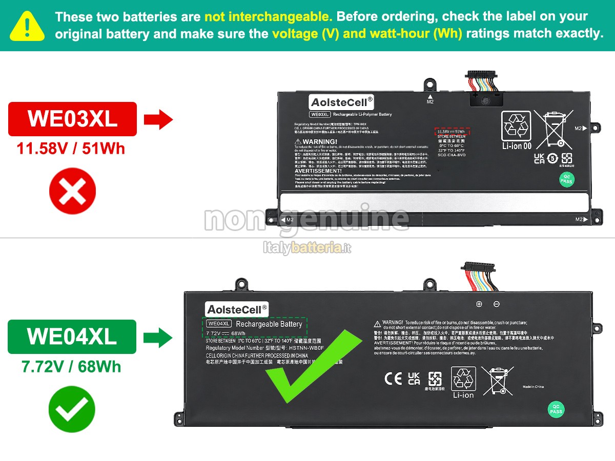 Batteria HP Pavilion Plus 14-EY0009AU