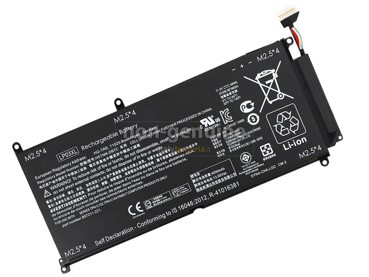 Batteria per portatile HP Envy 15-AH000SA