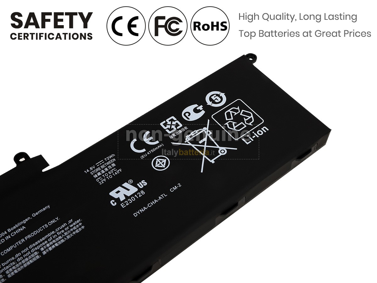 Batteria per portatile HP Envy 15-3000TX